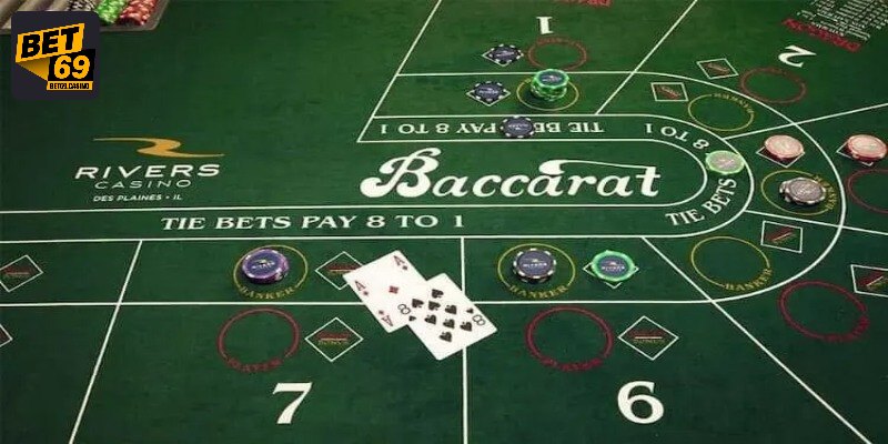 Tỷ lệ trả thưởng của Baccarat sẽ khác nhau tùy cửa